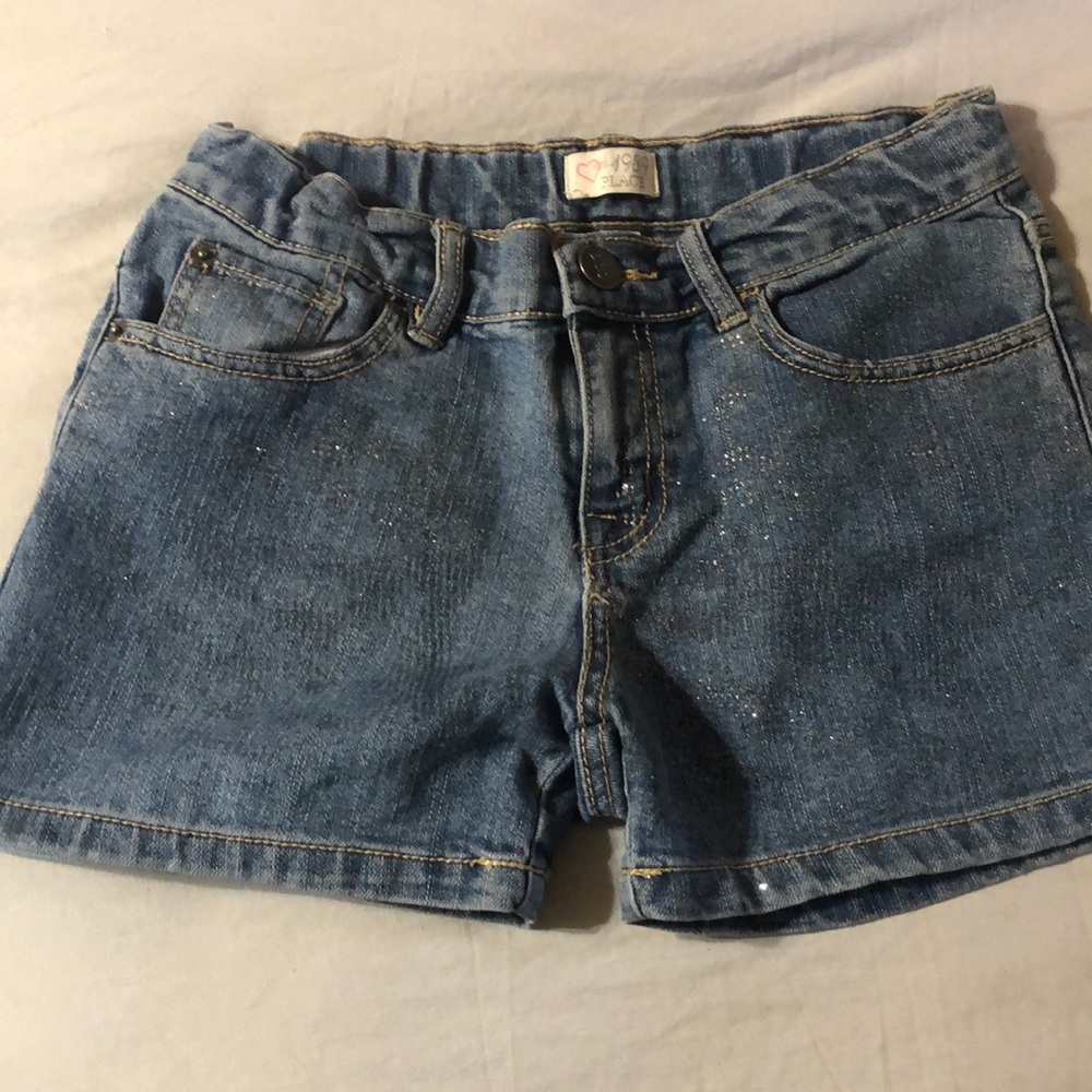 Girls sparkle shorts